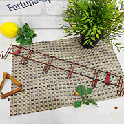 Вешалка на 6 крючков на двери металл 1770 ✅ базовая цена 36.68 грн. ✔ Опт ✔ Скидки ✔ Заходите! - Интернет-магазин ✅ Фортуна-опт ✅