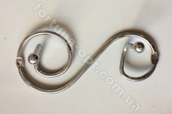 Вешалка нержавеющая спираль 2 крючка - 10145 ✅ базовая цена $0.66 ✔ Опт ✔ Скидки ✔ Заходите! - Интернет-магазин ✅ Фортуна-опт ✅