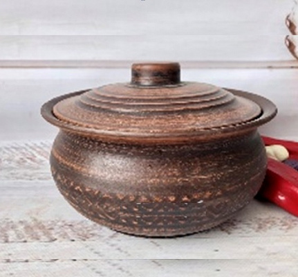 Вареничник с крышкой из красной глины 2л - 7788 ✅ базовая цена 97.68 грн. ✔ Опт ✔ Скидки ✔ Заходите! - Интернет-магазин ✅ Фортуна-опт ✅