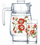 Набор графин и стаканы люминарк - 7 пр - 9523 ✅ базовая цена 234.43 грн. ✔ Опт ✔ Скидки ✔ Заходите! - Интернет-магазин ✅ Фортуна-опт ✅