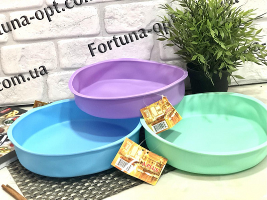 Форма силиконовая Круг A-Plus - 1948 ✅ базовая цена $3.16 ✔ Опт ✔ Скидки ✔ Заходите! - Интернет-магазин ✅ Фортуна-опт ✅