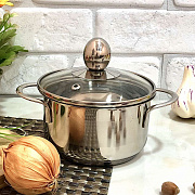 Кастрюля маленькая нержавейка 0,7л А-Плюс -2180 ✅ базовая цена $6.10 ✔ Опт ✔ Скидки ✔ Заходите! - Интернет-магазин ✅ Фортуна-опт ✅