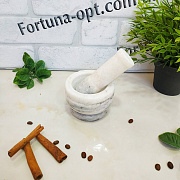 Ступка с пестиком мрамор А-Плюс 0540 ✅ базовая цена $5.10 ✔ Опт ✔ Скидки ✔ Заходите! - Интернет-магазин ✅ Фортуна-опт ✅