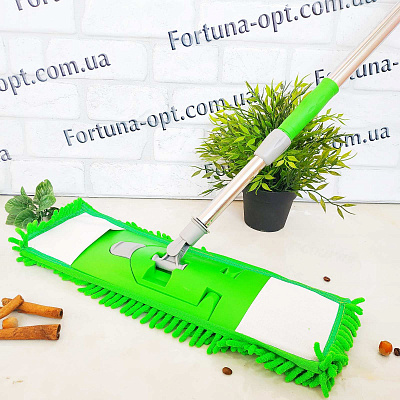 Полотер с микрофиброй и телескопической ручкой - 4515 ✅ базовая цена $4.74 ✔ Опт ✔ Скидки ✔ Заходите! - Интернет-магазин ✅ Фортуна-опт ✅