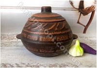 Горшки в духовку паорционные 6 шт / наб Вьюн (красная глина) ✅ базовая цена 149 грн. ✔ Опт ✔ Скидки ✔ Заходите! - Интернет-магазин ✅ Фортуна-опт ✅