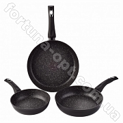 Набор сковородок Edenberg EB - 1735 - 3 пр ✅ базовая цена $31.78 ✔ Опт ✔ Скидки ✔ Заходите! - Интернет-магазин ✅ Фортуна-опт ✅