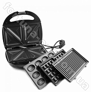 Сендвичница 4 в 1 Domotec MS-7704 ✅ базовая цена $21.36 ✔ Опт ✔ Скидки ✔ Заходите! - Интернет-магазин ✅ Фортуна-опт ✅