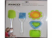 Набор силиконовых аксессуаров для выпечки Frico FRU-881 ✅ базовая цена $3.61 ✔ Опт ✔ Скидки ✔ Заходите! - Интернет-магазин ✅ Фортуна-опт ✅