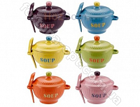 Миска суповая 3 пр 650 мл Wellberg WB-11806 ✅ базовая цена $5.13 ✔ Опт ✔ Скидки ✔ Заходите! - Интернет-магазин ✅ Фортуна-опт ✅