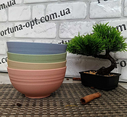   Супник 15см ЕКО 4шт/наб пшеничная шелуха 01251  ✅ базовая цена $5.03 ✔ Опт ✔ Скидки ✔ Заходите! - Интернет-магазин ✅ Фортуна-опт ✅