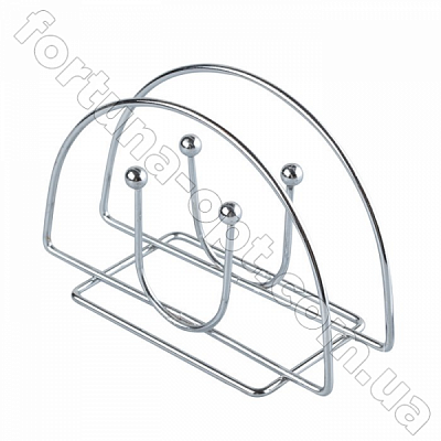 Салфетница металлическая проволочная Empire EM - 0112 ✅ базовая цена $1.04 ✔ Опт ✔ Скидки ✔ Заходите! - Интернет-магазин ✅ Фортуна-опт ✅