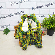 Лягушки пара с лавочкой гипс 1828 ✅ базовая цена 239.76 грн. ✔ Опт ✔ Скидки ✔ Заходите! - Интернет-магазин ✅ Фортуна-опт ✅