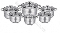Набор посуды сталь Edenberg EB - 3731➜ Опт и розница ✅ актуальная цена -Интернет магазин ✅ Фортуна ✅