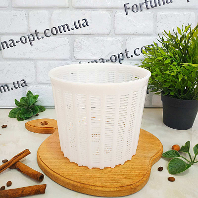 Форма для сыра круглая до 2,8 л 1550 ✅ базовая цена 46.10 грн. ✔ Опт ✔ Скидки ✔ Заходите! - Интернет-магазин ✅ Фортуна-опт ✅