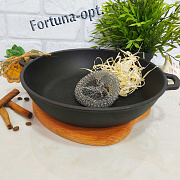 Жаровня чугунная литая без крышки 32х6см 320-60 ✅ базовая цена 672.84 грн. ✔ Опт ✔ Скидки ✔ Заходите! - Интернет-магазин ✅ Фортуна-опт ✅