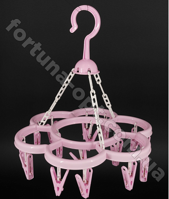 Вешалка с прищепками 8032 ✅ базовая цена $1.89 ✔ Опт ✔ Скидки ✔ Заходите! - Интернет-магазин ✅ Фортуна-опт ✅