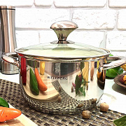 Кастрюля 2,5 л Wellberg WB - 1065 ✅ базовая цена $14.80 ✔ Опт ✔ Скидки ✔ Заходите! - Интернет-магазин ✅ Фортуна-опт ✅