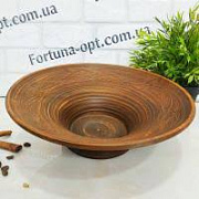 Шашлычница гончарная красная глина 30 см резная  7764 ✅ базовая цена 83.47 грн. ✔ Опт ✔ Скидки ✔ Заходите! - Интернет-магазин ✅ Фортуна-опт ✅