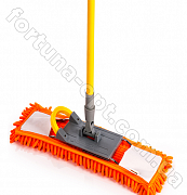 Полотер с микрофиброй Лапша телескопической ручкой - 8106 ✅ базовая цена $4.51 ✔ Опт ✔ Скидки ✔ Заходите! - Интернет-магазин ✅ Фортуна-опт ✅