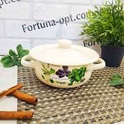 Кастрюля эмалированная 1,5л 1608/2  Разное  ✅ базовая цена 254.51 грн. ✔ Опт ✔ Скидки ✔ Заходите! - Интернет-магазин ✅ Фортуна-опт ✅