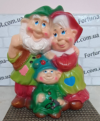  Гном семья  (К) ✅ базовая цена 470.64 грн. ✔ Опт ✔ Скидки ✔ Заходите! - Интернет-магазин ✅ Фортуна-опт ✅