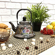 Чайник эмалированный 1,1л Benson BN - 0122 ✅ базовая цена $8.38 ✔ Опт ✔ Скидки ✔ Заходите! - Интернет-магазин ✅ Фортуна-опт ✅