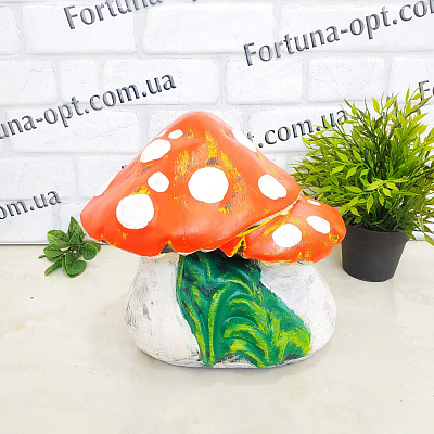  Гриб мухомор двойной новый керамический 1308 ✅ базовая цена 156.29 грн. ✔ Опт ✔ Скидки ✔ Заходите! - Интернет-магазин ✅ Фортуна-опт ✅