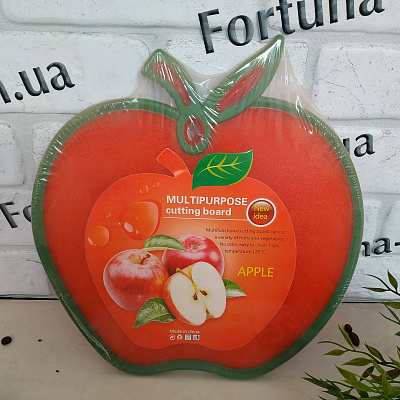 Доска пластиковая Яблоко 0202 ✅ базовая цена $1.99 ✔ Опт ✔ Скидки ✔ Заходите! - Интернет-магазин ✅ Фортуна-опт ✅