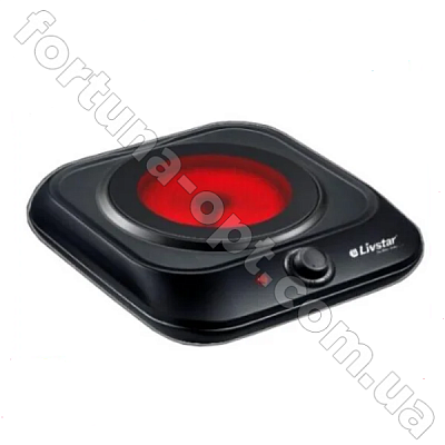 Плита инфракрасная одинарная Livstar LSU - 1179 ✅ базовая цена $21.31 ✔ Опт ✔ Скидки ✔ Заходите! - Интернет-магазин ✅ Фортуна-опт ✅