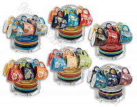 Сервиз чайный керамический на стойке Elina EL - 2127 12 предметов ✅ базовая цена 217.90 грн. ✔ Опт ✔ Скидки ✔ Заходите! - Интернет-магазин ✅ Фортуна-опт ✅