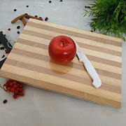 Доска разделочная бамбук 28*38 см A-Plus - 6005-12 ✅ базовая цена $4.16 ✔ Опт ✔ Скидки ✔ Заходите! - Интернет-магазин ✅ Фортуна-опт ✅