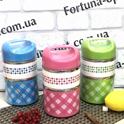 Ланч-бокс 930 мл А-Плюс - 1672 ➜ фото ➜ розн цена $5.73 - Интернет-магазин ✅ Fortuna-opt.com.ua. ✅