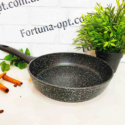 Сковорода глубокая мраморная 26 см Edenberg EB - 3424 ✅ базовая цена $12.38 ✔ Опт ✔ Скидки ✔ Заходите! - Интернет-магазин ✅ Фортуна-опт ✅