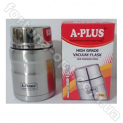 Термос пищевой A-Plus 1768 - 750 мл ➜ фото ➜ розн цена $8.77 -Интернет-магазин ✅ Fortuna-opt.com.ua. ✅