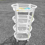 Полка овощная 4 яруса овал Эфе 0729 ✅ базовая цена 303.46 грн. ✔ Опт ✔ Скидки ✔ Заходите! - Интернет-магазин ✅ Фортуна-опт ✅