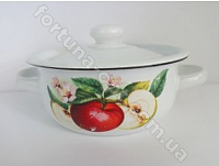 Кастрюля эмалированная 1,0 л 1607/2 Ароматный ✅ базовая цена 102.77 грн. ✔ Опт ✔ Скидки ✔ Заходите! - Интернет-магазин ✅ Фортуна-опт ✅