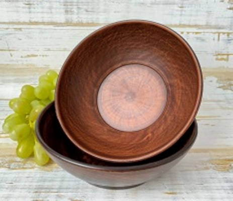 Миска борщевая красная глина гладкая 900мл - 7780 ✅ базовая цена 124.32 грн. ✔ Опт ✔ Скидки ✔ Заходите! - Интернет-магазин ✅ Фортуна-опт ✅