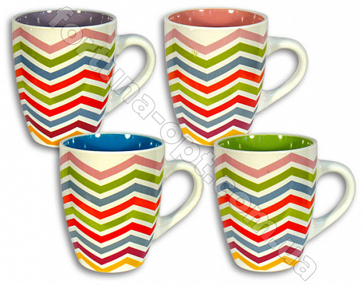 Чашка керамическая Elina EL - 3219 430 мл ✅ базовая цена 35.60 грн. ✔ Опт ✔ Скидки ✔ Заходите! - Интернет-магазин ✅ Фортуна-опт ✅