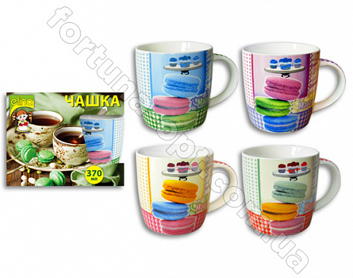 Чашка керамическая Elina EL - 3188 370 мл ✅ базовая цена 35.60 грн. ✔ Опт ✔ Скидки ✔ Заходите! - Интернет-магазин ✅ Фортуна-опт ✅