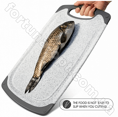 Доска 29x17.8x0.9 см. 809 (серая) ✅ базовая цена $3.50 ✔ Опт ✔ Скидки ✔ Заходите! - Интернет-магазин ✅ Фортуна-опт ✅