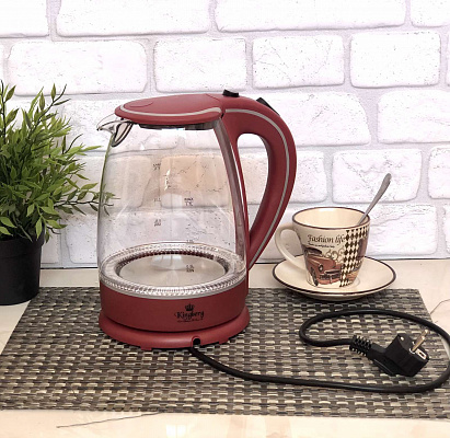 Чайник электрический 1,7 л Kingberg KB-2029  ✅ базовая цена $13.65 ✔ Опт ✔ Скидки ✔ Заходите! - Интернет-магазин ✅ Фортуна-опт ✅