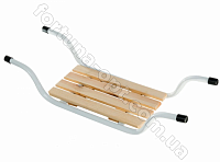 Сиденье для ванной дерево + метал  0760 ✅ базовая цена 329.01 грн. ✔ Опт ✔ Скидки ✔ Заходите! - Интернет-магазин ✅ Фортуна-опт ✅