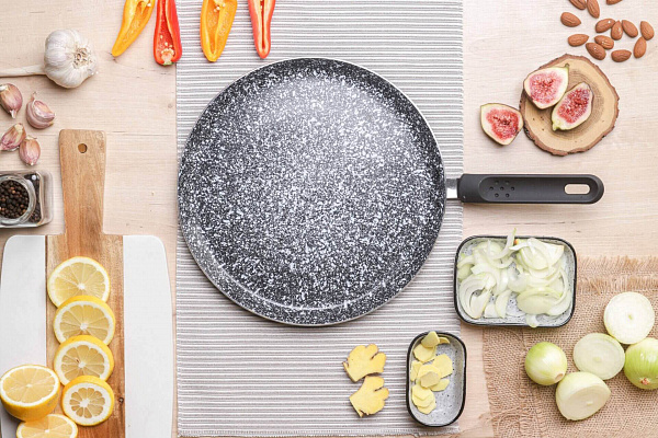 Блинная сковорода Edenberg EB - 3398 - 22 см ✅ базовая цена $5.34 ✔ Опт ✔ Скидки ✔ Заходите! - Интернет-магазин ✅ Фортуна-опт ✅