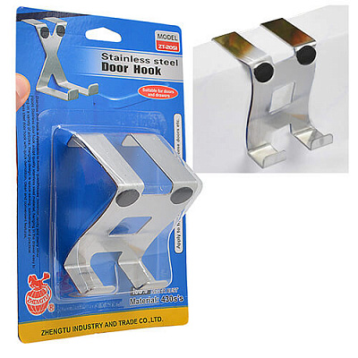 Крючок - вешалка на дверь 5*8.5 см Stenson - 25946 ✅ базовая цена $0.91 ✔ Опт ✔ Скидки ✔ Заходите! - Интернет-магазин ✅ Фортуна-опт ✅