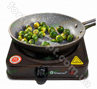 Электрическая плита с одной конфоркой Domotec -  5821 (1000 вт) ✅ базовая цена $10.45 ✔ Опт ✔ Скидки ✔ Заходите! - Интернет-магазин ✅ Фортуна-опт ✅