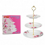 Фруктовница 3-яр (Микс) 4303 ✅ базовая цена 152.07 грн. ✔ Опт ✔ Скидки ✔ Заходите! - Интернет-магазин ✅ Фортуна-опт ✅