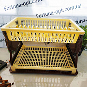 Сушилка для посуды двухярусная R-Plastik 1014 ✅ базовая цена248.13 грн. ✔ Опт ✔ Скидки ✔ Заходите! - Интернет-магазин ✅ Фортуна-опт ✅