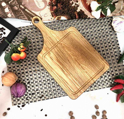 Доска  Дуб 20*35см с ручкой  2035дср ✅ базовая цена 162.15 грн. ✔ Опт ✔ Скидки ✔ Заходите! - Интернет-магазин ✅ Фортуна-опт ✅