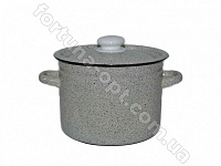 Кастрюля эмалированная 4,5 л 1615/1 Мрамор ✅ базовая цена 186.74 грн. ✔ Опт ✔ Скидки ✔ Заходите! - Интернет-магазин ✅ Фортуна-опт ✅