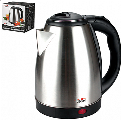 Электрочайник нержавеющий 1,8 л 1800 Вт Stenson - 1049 ✅ базовая цена $6.71 ✔ Опт ✔ Скидки ✔ Заходите! - Интернет-магазин ✅ Фортуна-опт ✅